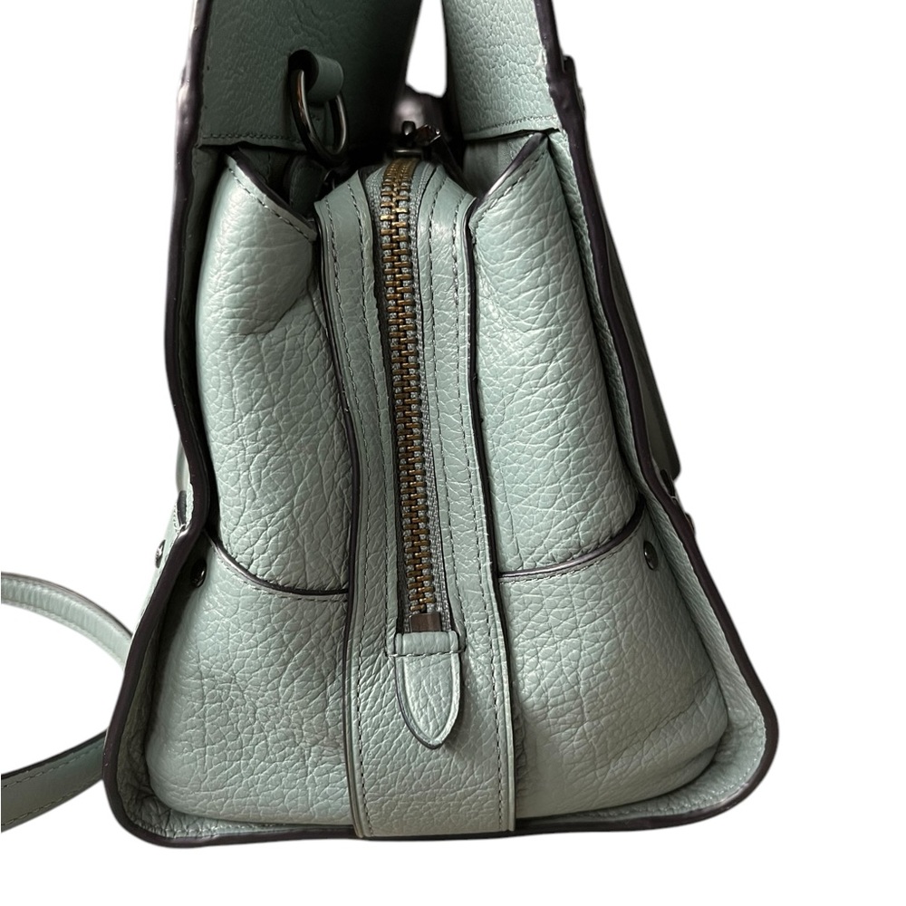 Coach Sage/teal Green Leather Handbag - Picture 11 of 17